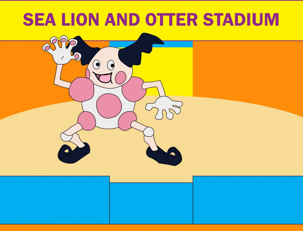 Pokemon Mime on Sea Lion Stage