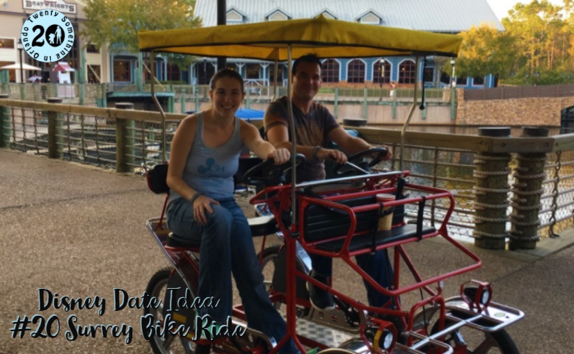 Disney Date Idea #20 Surrey Bike Ride 