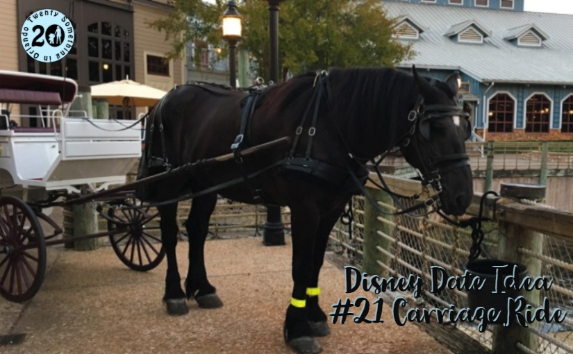 Disney Date Idea #21 Carriage Ride