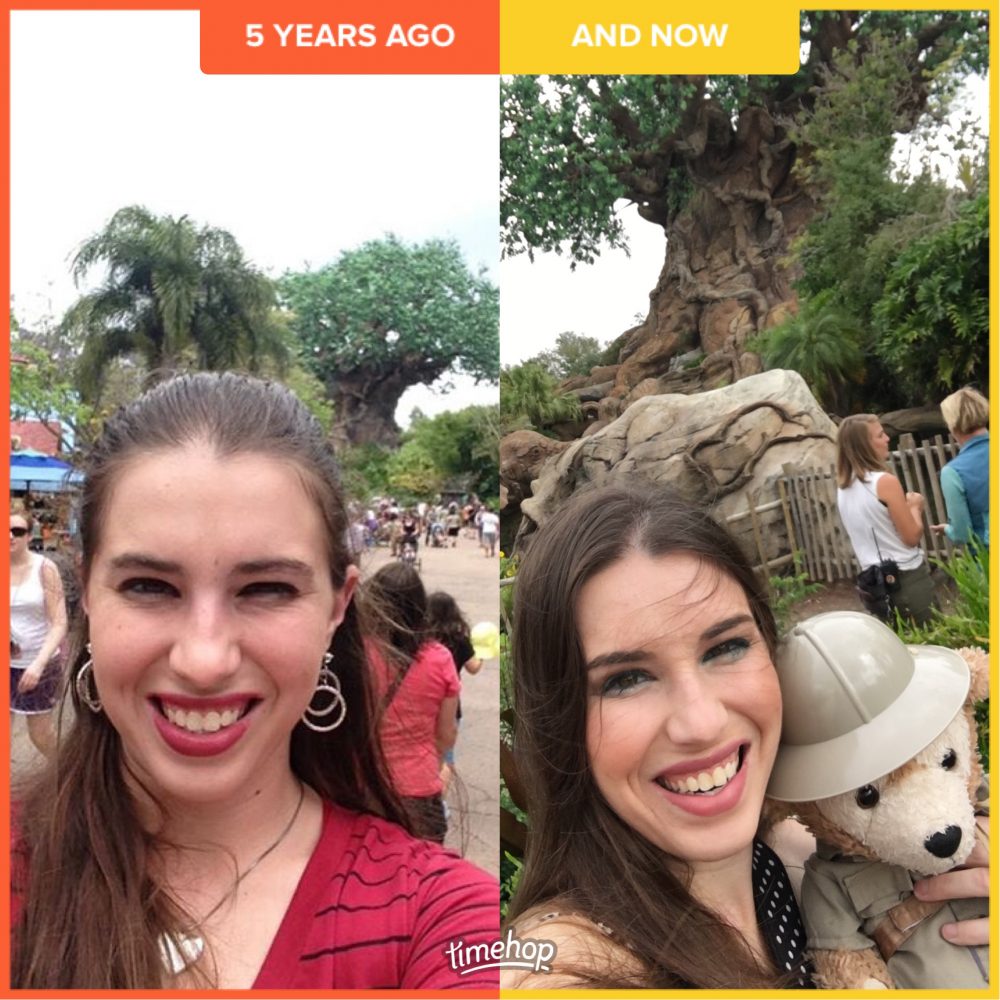 Animal Kingdom Anniversary Timehop