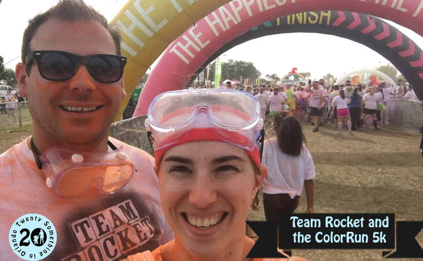 Team Rocket and the ColorRun 5k