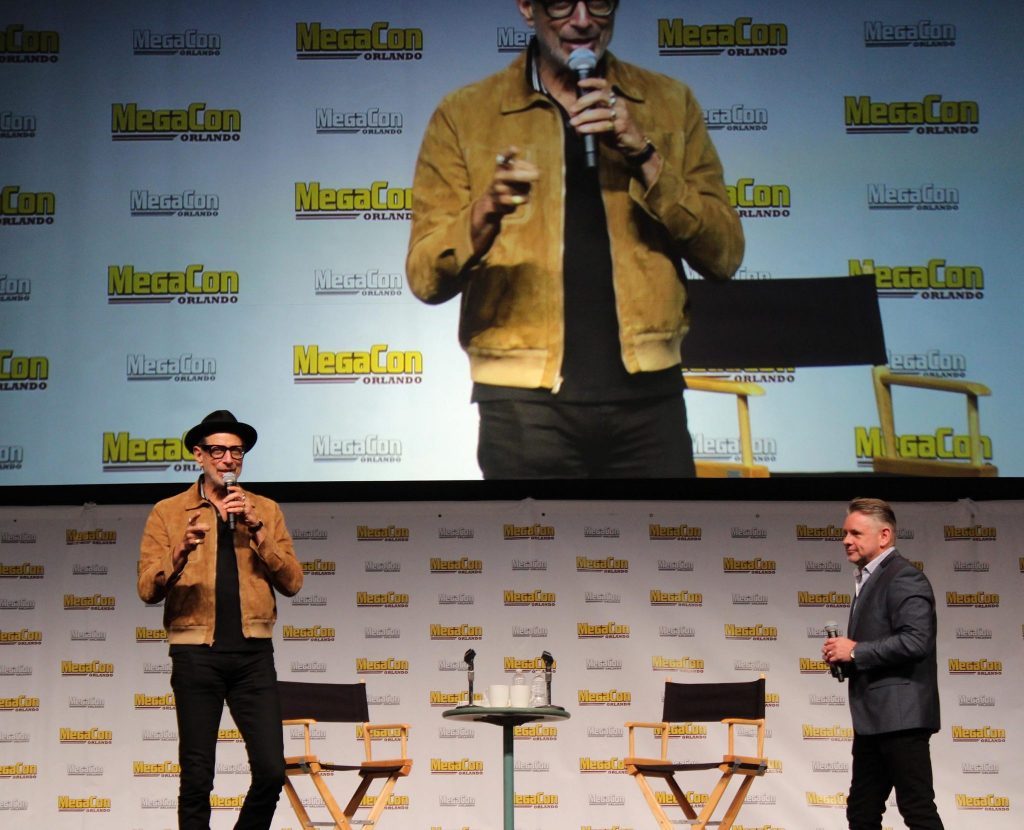 Jeff Goldblum at MegaCon.