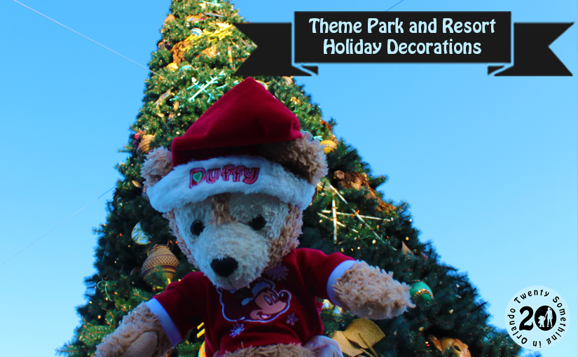 Theme Park and Resort Holiday Decorations