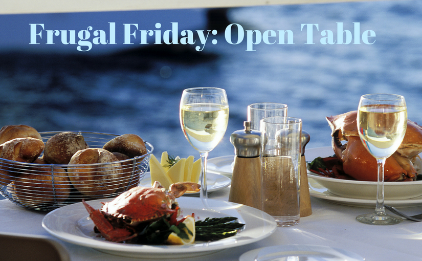 Frugal Friday: OpenTable