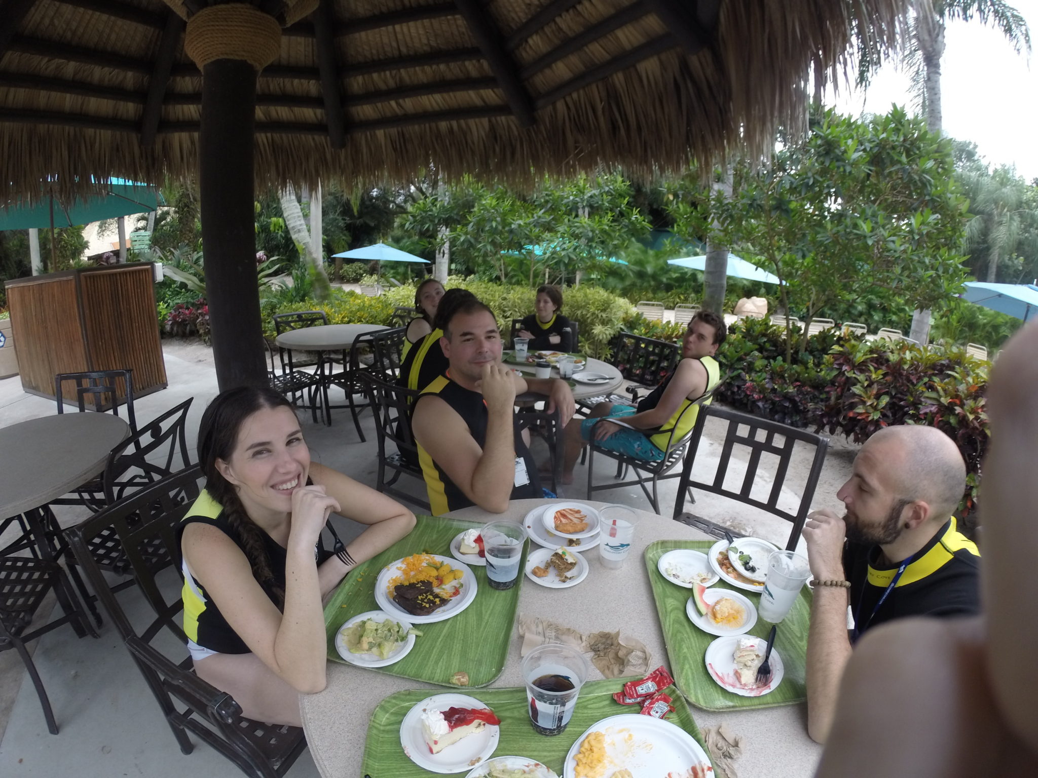 Lunch at Discovery Cove