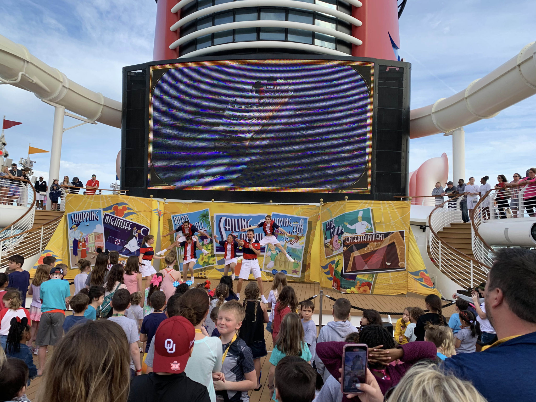 The Disney Dream Sail Away Celebration