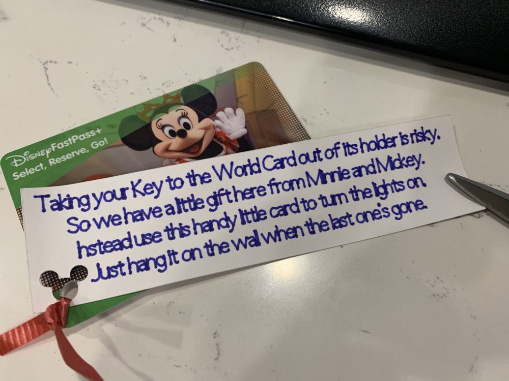 Light Cards for Disney Cruise Line
